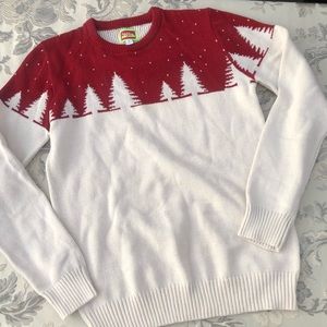 Pine Tree Silhouette winter Sweater